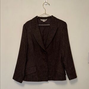 Women's Brown Power Blazer 🔥